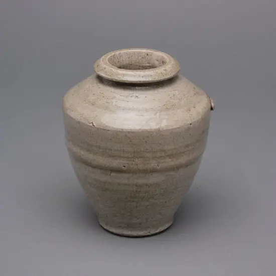 Stoneware jar, stoneware - Southeast Asia,